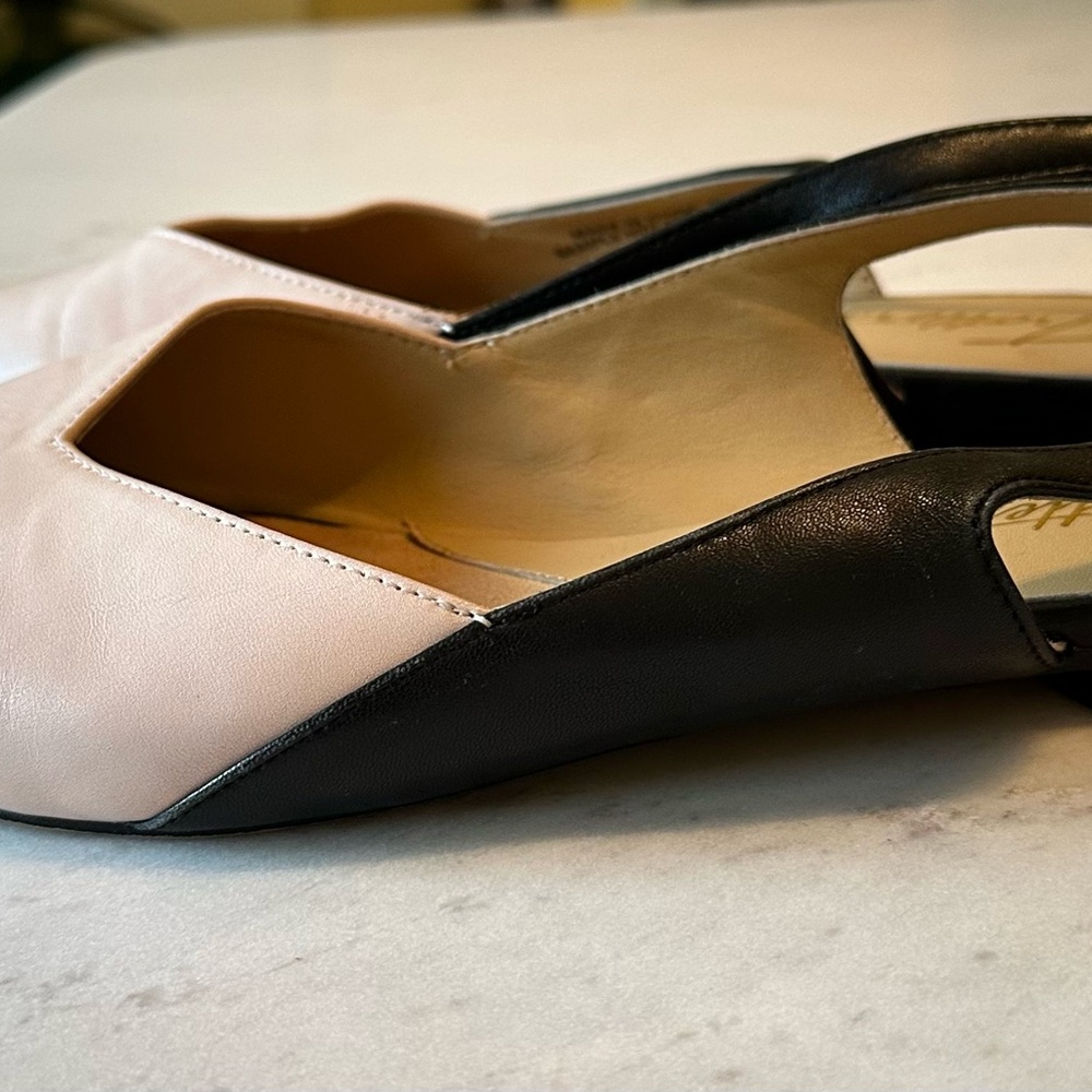 Elegant Black and Blush Women's Shoes